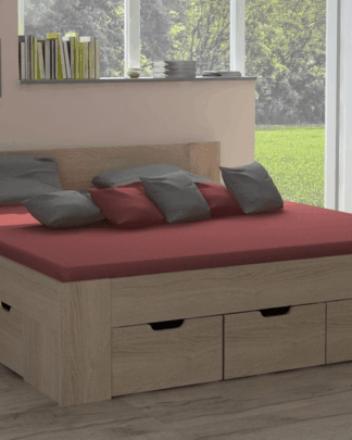 Postel Astral 71 160x200 cm, dub sonoma