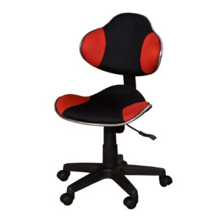 Kancelářská židle NOVA, červeno/černá barva