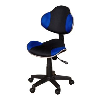 Kancelářská židle NOVA, modro/černá barva