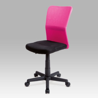 Dětská židle BORIS, černá / růžová
