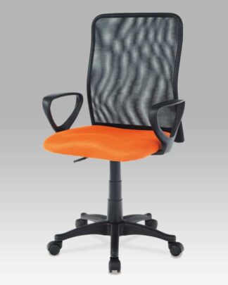 Kancelářská židle KA-B047 ORA, oranžová