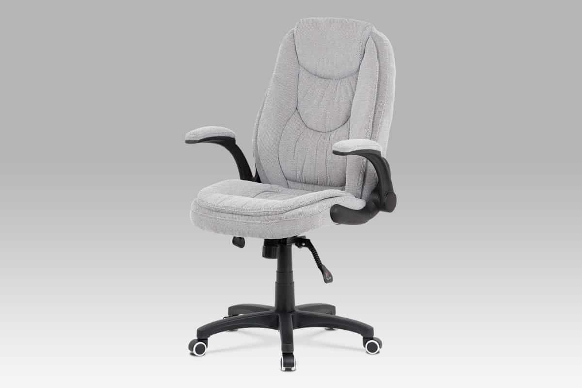 Kancelářská židle KA-G303 SIL2, šedá látka