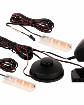 LED - Sestava na dvě police - zimní bílá ZRUŠENO