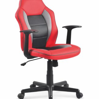 Kancelářská židle NEMO, černá/červená