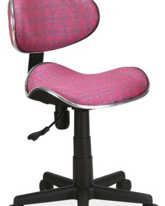 Kancelářská židle Q-G2 růžový vzor