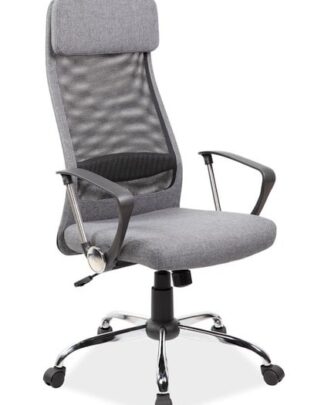 Kancelářské křeslo Q-345, šedá