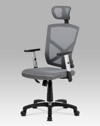 Kancelářská židle KA-H104 GREY, šedá