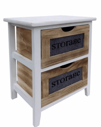 Regál se 2 zásuvkami Storage