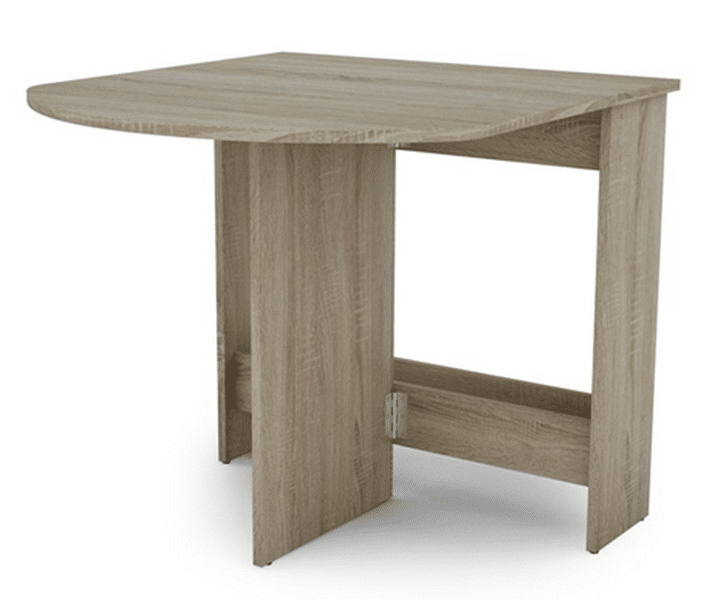 Výklopný jídelní stůl Samson 80x87,5 cm, dub sonoma