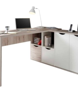 Sconto Rohový psací stůl QUADRO 39