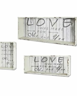 Sconto Policové boxy - set 3 ks ALEXIS