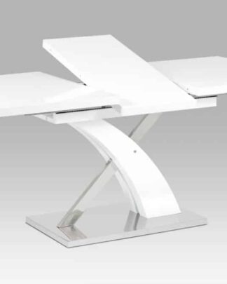 Rozkládací jídelní stůl HT-999 Autronic Bílá