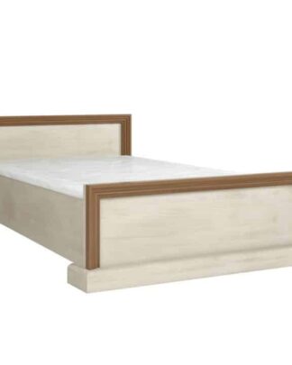 Postel ROYAL 160x200 sosna skandinávská / dub divoký Tempo Kondela