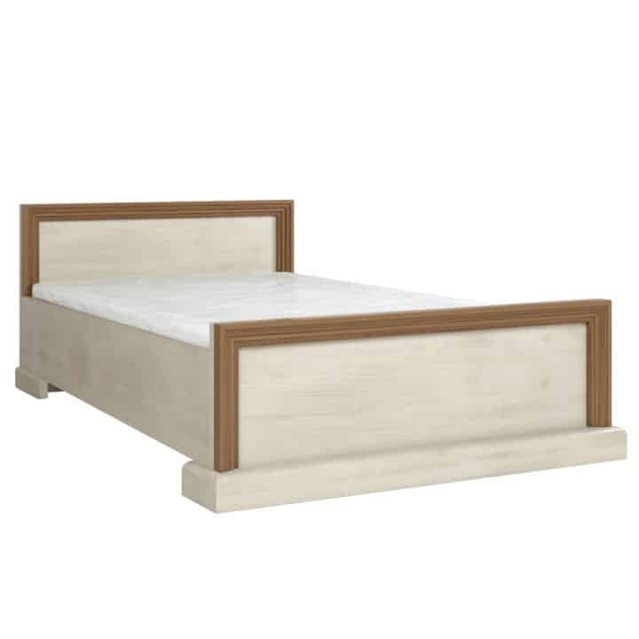 Postel ROYAL 160x200 sosna skandinávská / dub divoký Tempo Kondela