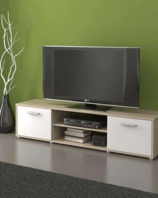 TV stolek ZUNO NEW 01 Tempo Kondela Dub sonoma / bílá