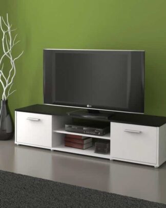 TV stolek ZUNO NEW 01 Tempo Kondela Černá / bílá