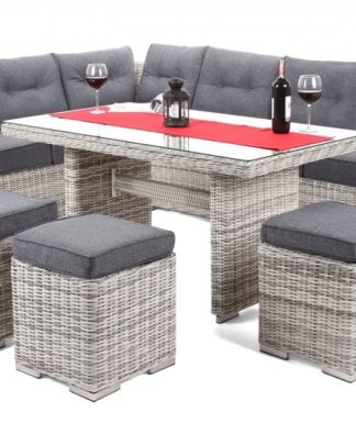 Zahradní sestava GH5559 světle šedá / tmavě šedá