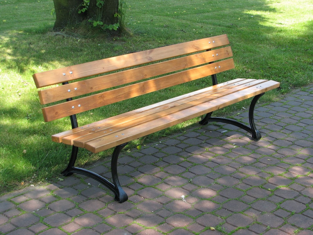 Parková lavice - FSC ROJAPLAST