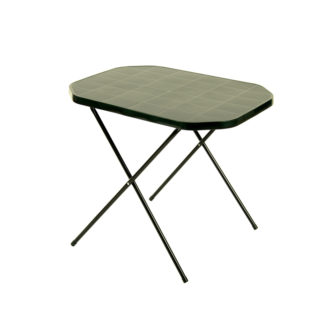 Stůl CAMPING 53x70 - zelený ROJAPLAST