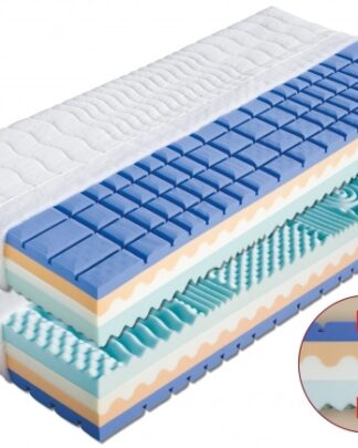 Matrace z bio pěny Zoe + 1x polštář Lukáš ZDARMA Dřevočal 180 x 200 cm Lyocell