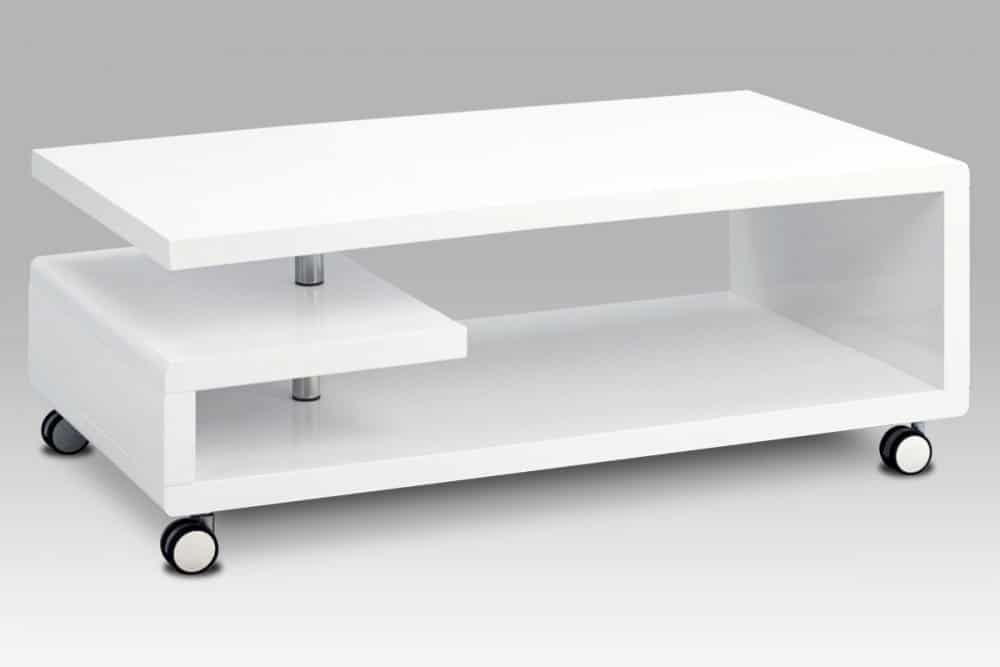 Konferenční stolek AHG-618 WT bílá 115 x 60 Autronic