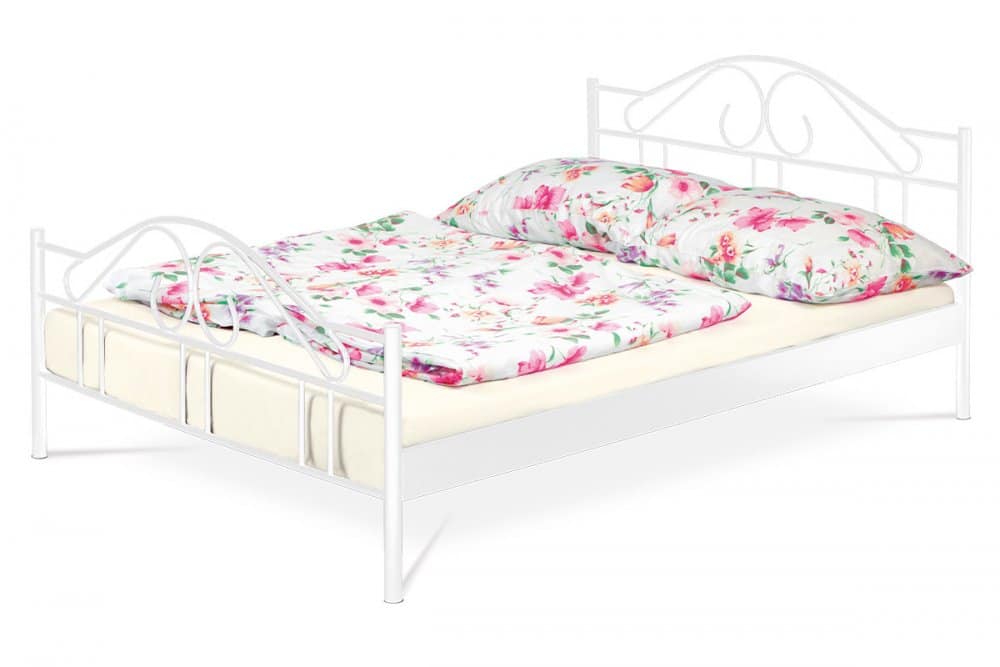 Postel 140x200 BED-1909 Bílá