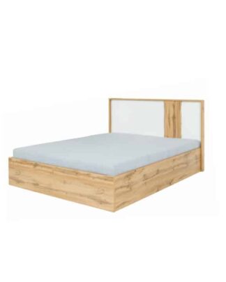 Postel 180x200 VODENA dub wotan / bílá Tempo Kondela