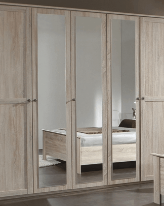 Šatní skříň Chalet, 225 cm, dub sonoma