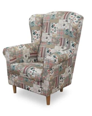 Křeslo CHARLOT Tempo Kondela Patchwork Viorica 1