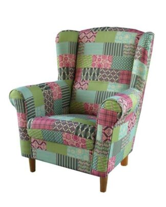 Křeslo CHARLOT Tempo Kondela Patchwork M1