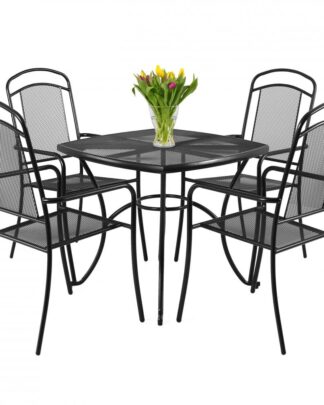 Zahradní set VENEZIA 4+1 GH9668 černá