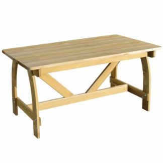 Zahradní stůl z borovicového dřeva 150x74 cm