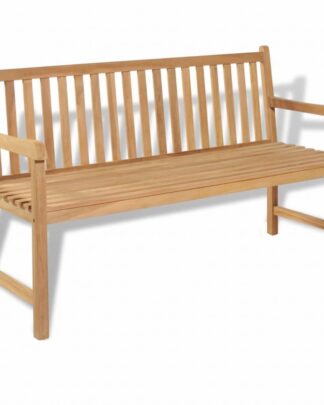 Zahradní lavička 150 cm z teakového dřeva