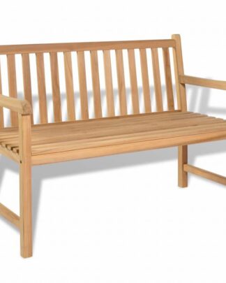 Zahradní lavička 120 cm z teakového dřeva