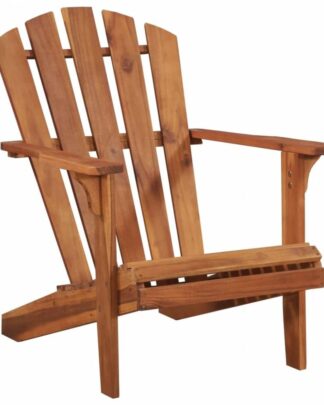 Zahradní židle ADIRONDACK hnědá