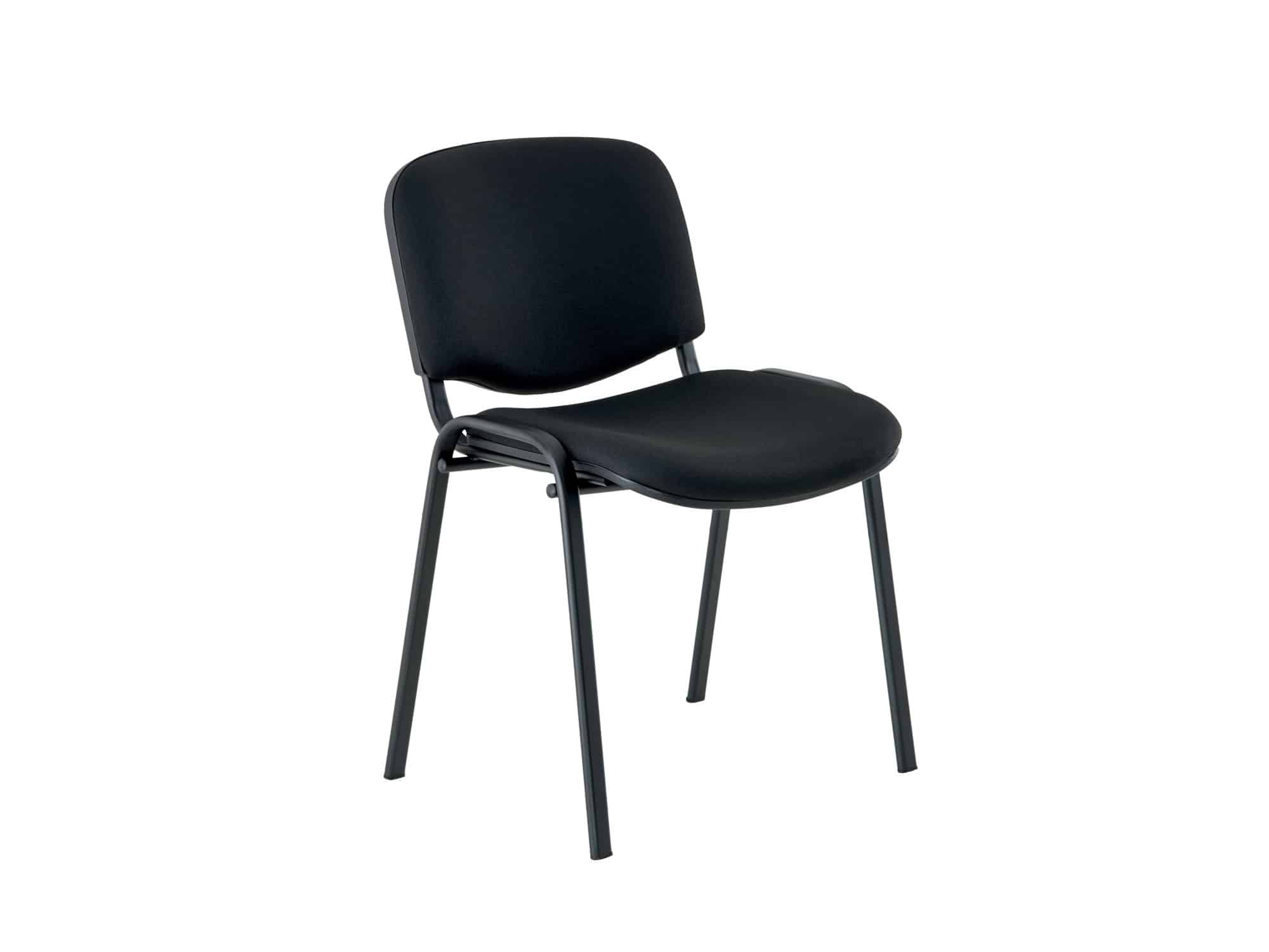 Stohovatelná židle ISO, černá