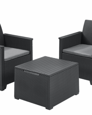 EMMA balcony set - grafit Allibert