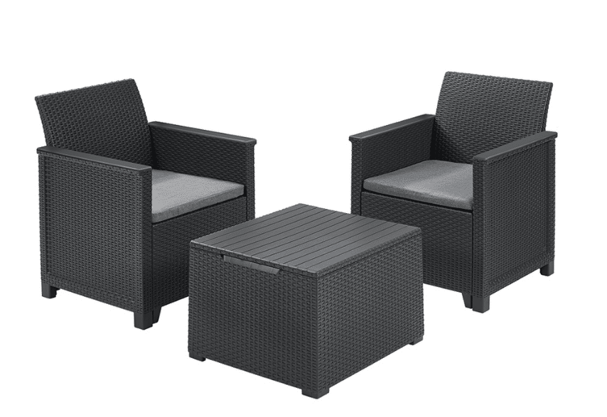 EMMA balcony set - grafit Allibert