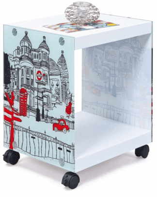 Odkládací stolek/regálek Londoncube
