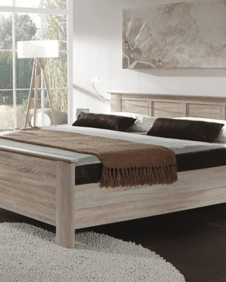Postel Chalet 180x200 cm, dub sonoma