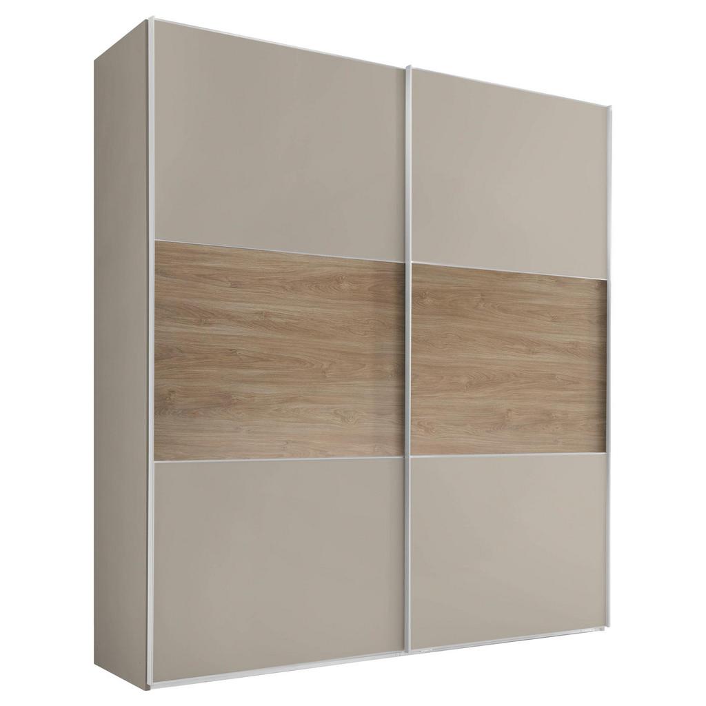 Möbelix Skříň S Posuvnými Dveřmi Includo 167 Cm Sand/puccini