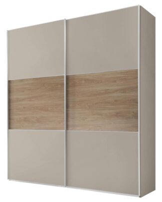 Möbelix Skříň S Posuvnými Dveřmi Includo 188 Cm Sand/puccini