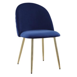 Möbelix Jídelní Židle Artdeco Modrá
