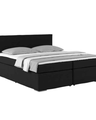 Möbelix Postel Boxspring Nero