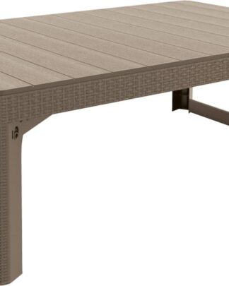 stůl LYON rattan - Allibert Cappuccino