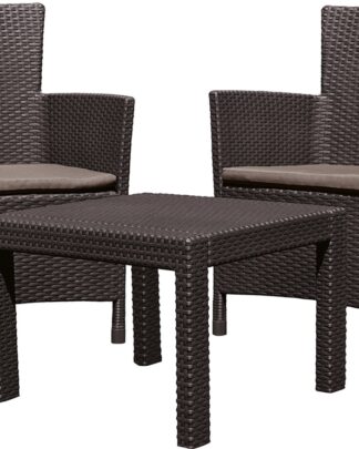 ROSARIO BALCONY set hnědý Allibert