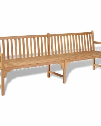 Zahradní lavice 240 cm teak Dekorhome