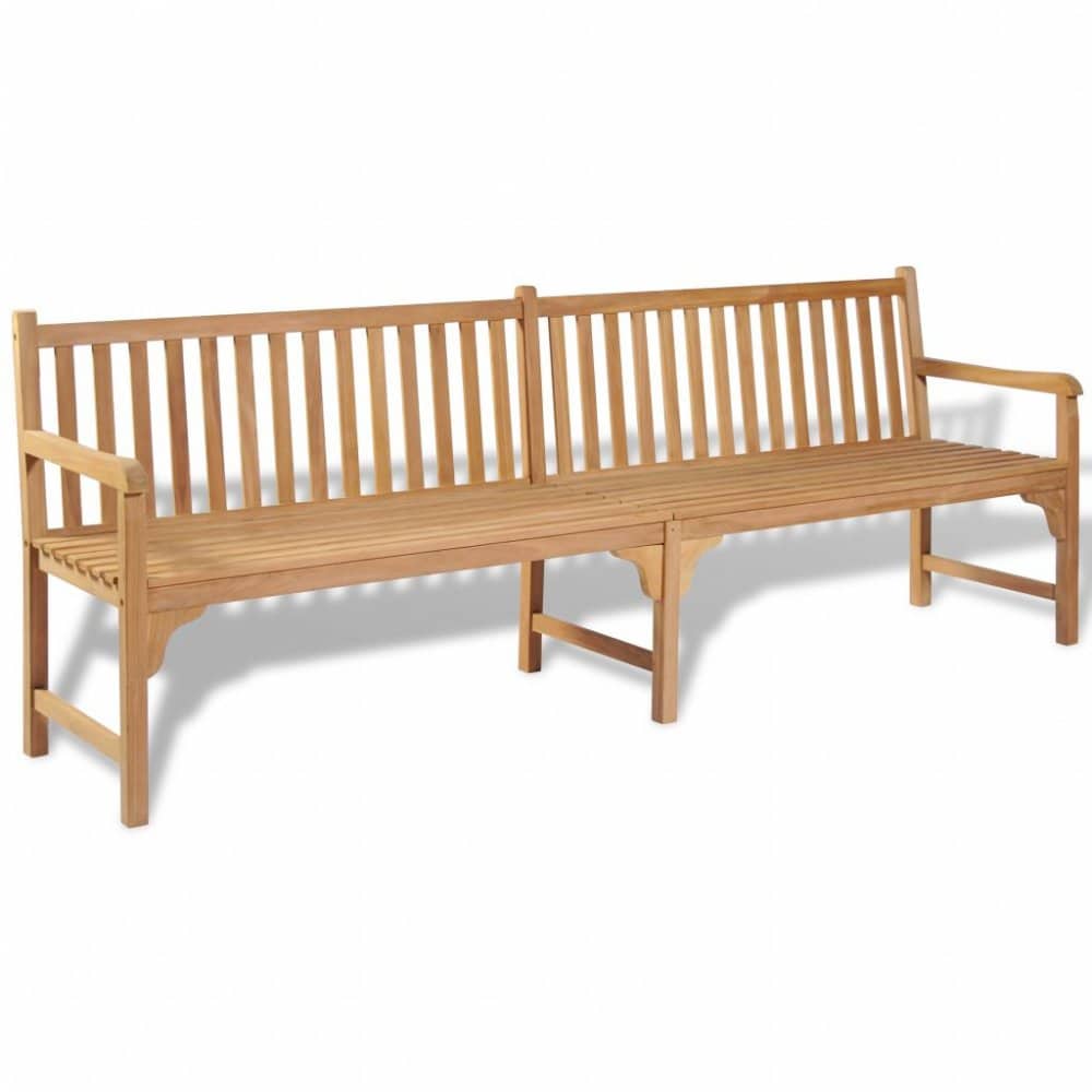 Zahradní lavice 240 cm teak Dekorhome
