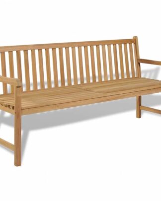 Zahradní lavice 180 cm teak Dekorhome