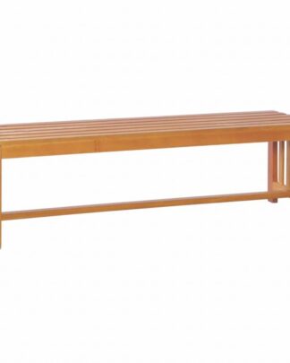 Zahradní lavice 130 cm z eukalyptového masivu Dekorhome